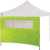 Paroi de tente à déploiement SHAX 6092 avec fenêtre en maille SHB421 | Rideout Tool & Machine Inc.
