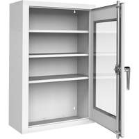 Lockable Medicine Cabinet with Plexiglas Door SHB570 | Rideout Tool & Machine Inc.