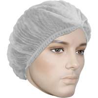 Bonnet bouffant pliss&eacute; Cova-Cap, Polypropyl&egrave;ne, 21", Blanc Rideout Tool & Machine Inc.