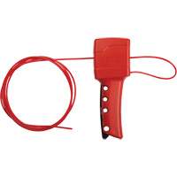 All Purpose Nylon Cable Lockout, 8' Length SHB867 | Rideout Tool & Machine Inc.