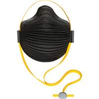 AirWave M Series Black Disposable Masks with SmartStrap&reg; & Full Foam Flange, N95, NIOSH Certified, Medium/Large Rideout Tool & Machine Inc.
