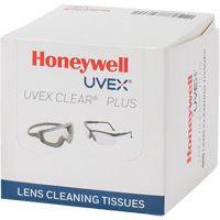 Uvex Clear<sup>®</sup> Plus Lens Tissues, 4.125" x 3.96" SHB944 | Rideout Tool & Machine Inc.