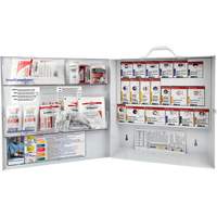 Armoire pour premiers soins SmartCompliance, R&eacute;pond &agrave; la norme CSA Z1220-17 type 2 environnements &agrave; faible risque, Moyen (26-50 travailleurs) Rideout Tool & Machine Inc.