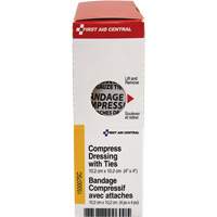 Recharge de bandages compressifs avec attaches SmartCompliance, 4" lo x 4" la Rideout Tool & Machine Inc.