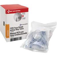 SmartCompliance<sup>®</sup> Refill CPR Faceshield with One-Way Valve, Single Use Faceshield, Class 2 SHC034 | Rideout Tool & Machine Inc.