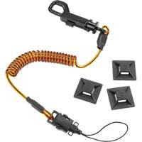 Squids 3151 Coil Lanyard Swivel Hook and Detachable Loop Rideout Tool & Machine Inc.