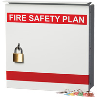 Boîte pour plan de sécurité en cas d'incendie SHC408 | Rideout Tool & Machine Inc.