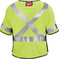 Gilet de s&eacute;curit&eacute; &agrave; maille d&eacute;tachable, Noir/Jaune lime haute visibilit&eacute;, Moyen/Petit Rideout Tool & Machine Inc.