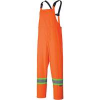 5598 Lightweight Waterproof Rain Suit, Polyester/PVC, Small, High Visibility Orange Rideout Tool & Machine Inc.