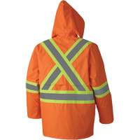 5608 210D Waterproof Rain Suit, Polyester/PVC, Small, High Visibility Orange Rideout Tool & Machine Inc.