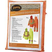 5608 210D Waterproof Rain Suit, Polyester/PVC, Small, High Visibility Orange Rideout Tool & Machine Inc.