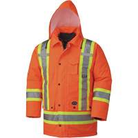 5020 Waterproof 7-in-1 Parka, High Visibility Orange, Small Rideout Tool & Machine Inc.