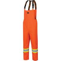 5053 The Rock 300D Insulated Bib Pants, Polyester, Small, High Visibility Orange Rideout Tool & Machine Inc.