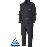 520A Quilted Duck Coveralls, Men's, Black, Size Small Rideout Tool & Machine Inc.