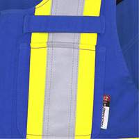 7714 FR-Tech&reg; Flame-Resistant Overalls, Small, Royal Blue Rideout Tool & Machine Inc.