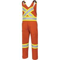 7712 FR-Tech&reg; Flame-Resistant Overalls, Small, High Visibility Orange Rideout Tool & Machine Inc.