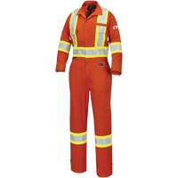 7702W FR-Tech&reg; Women's FR/Arc-Rated Coveralls, Size X-Small, High Visibility Orange, 10 cal/cm² Rideout Tool & Machine Inc.