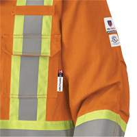 5533 Manteau de s&eacute;curit&eacute; ignifuge, Petit, Orange haute visibilit&eacute;, 58 cal/cm² Rideout Tool & Machine Inc.