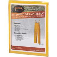 Storm Master<sup>®</sup> Bib Pants, Small, Polyester/PVC, Yellow SHE396 | Rideout Tool & Machine Inc.
