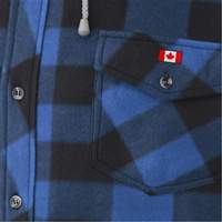 415SS Chemise &agrave; capuche matelass&eacute;e, Hommes, Petit, Multicolore Rideout Tool & Machine Inc.