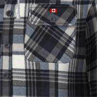 415BG Chemise &agrave; capuche matelass&eacute;e, Hommes, T-petit, Multicolore Rideout Tool & Machine Inc.