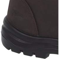 1028 Bottes de travail 8" marron, Cuir, Embout Acier, Taille 10 Rideout Tool & Machine Inc.