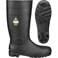 Safety Boots, PVC, Steel Toe, Size 3 SHE683 | Rideout Tool & Machine Inc.