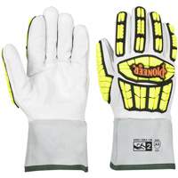 Cut & Impact-Resistant Gloves, Size Medium, 13 Gauge, Goatskin Shell, ASTM ANSI Level A5 SHE722 | Rideout Tool & Machine Inc.