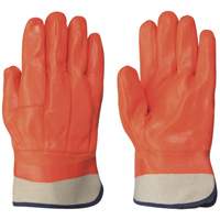 Lined Gloves, One Size, Foam PVC Coating, PVC Shell SHE768 | Rideout Tool & Machine Inc.