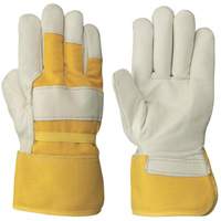 Insulated Fitter's Gloves, One Size, Grain Cowhide Palm, Boa Inner Lining SHE769 | Rideout Tool & Machine Inc.