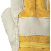 Insulated Fitter's Gloves, One Size, Grain Cowhide Palm, Boa Inner Lining SHE770 | Rideout Tool & Machine Inc.