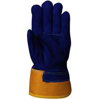 Insulated Fitter's Gloves, One Size, Split Cowhide Palm, Boa Inner Lining SHE773 | Rideout Tool & Machine Inc.