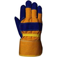 Insulated Fitter's Gloves, One Size, Split Cowhide Palm, Boa Inner Lining SHE773 | Rideout Tool & Machine Inc.