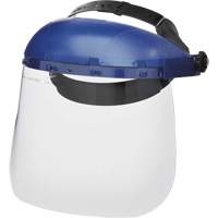 390 Premium Series Single Crown Uncoated Faceshield, Acetate, Ratchet Suspension Rideout Tool & Machine Inc.