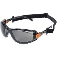XPS502 Sealed Safety Glasses, Smoke Lens, Anti-Fog/Anti-Scratch Coating SHE970 | Rideout Tool & Machine Inc.