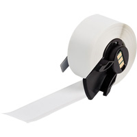 Multi-Purpose Label Tape, Vinyl, White, 1" Width Rideout Tool & Machine Inc.