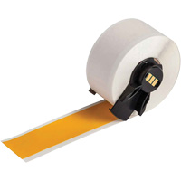 Multi-Purpose Label Tape, Vinyl, Yellow, 1" Width Rideout Tool & Machine Inc.
