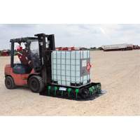 Ultra-Containment Berm&reg;, 179 US gal. Capacity, 4' W x 6' L x 12" H, Stake Wall Rideout Tool & Machine Inc.
