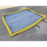 Small Ultra-Filter Pad, 0.8 US gal. Capacity, 2.5' W x 2' L x 3" H, Foam Wall Rideout Tool & Machine Inc.