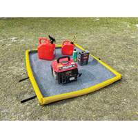Small Ultra-Filter Pad, 0.8 US gal. Capacity, 2.5' W x 2' L x 3" H, Foam Wall Rideout Tool & Machine Inc.