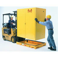 Double Drum Ultra-Safety Cabinet Bladder System&reg;, 63" L x 38.5" W x 6.3" H, 3000 lbs. Load Capacity Rideout Tool & Machine Inc.