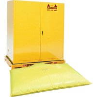 Double Drum Ultra-Safety Cabinet Bladder System&reg;, 63" L x 38.5" W x 6.3" H, 3000 lbs. Load Capacity Rideout Tool & Machine Inc.