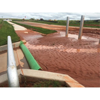 Green Ultra-Silt Dike&reg;, 7' L x 5' W Rideout Tool & Machine Inc.