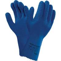 Alphatec&reg; 62-401 Gloves, Size 7, 12.6" L, Rubber Latex, Cotton Inner Lining Rideout Tool & Machine Inc.