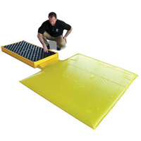 2-Drum Flexible Ultra-Spill Deck&reg; Bladder System, 88 US gal. Spill Capacity, 48" x 27" x 5" Rideout Tool & Machine Inc.
