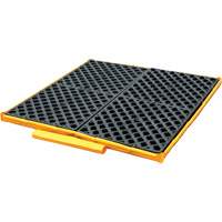 4-Drum Flexible Ultra-Spill Deck&reg; Bladder System, 110 US gal. Spill Capacity, 51" x 48" x 5" Rideout Tool & Machine Inc.