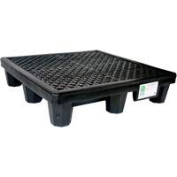 4-Drum Economy Ultra-Spill Pallet&reg;, 66 US gal. Spill Capacity, 53" x 53" x 11.8" Rideout Tool & Machine Inc.