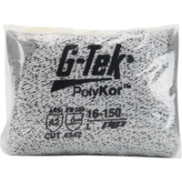 G-Tek&reg; Seamless Knit Cut-Resistant Gloves, Size X-Small, 13 Gauge, Polyurethane Coated, PolyKor&reg; Shell, ASTM ANSI Level A2/EN 388 Level B Rideout Tool & Machine Inc.