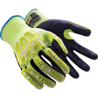 Gants r&eacute;sistants aux chocs Helix 3062IMP, 6/T-petit, Paume en Mousse de nitrile, Poignet &eacute;lastique/Poignet en tricot Rideout Tool & Machine Inc.