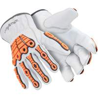 Chrome SLT<sup>®</sup> 4060 Impact Gloves, 6/X-Small, Goatskin Palm, Slip-On Cuff SHG185 | Rideout Tool & Machine Inc.